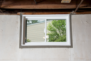 Repaired waterproofed basement window leak in Wilkes Barre
